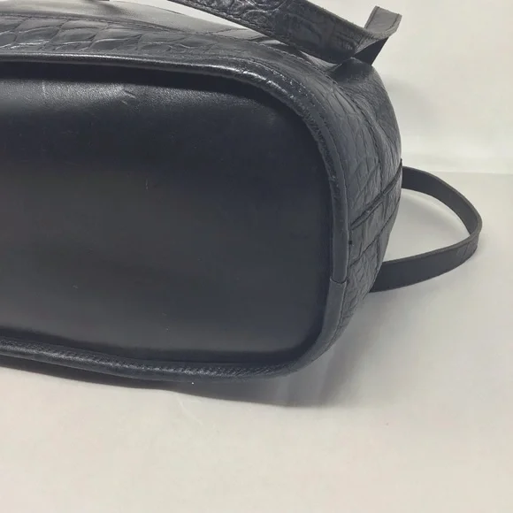 Vintage Black Brahmin Classic Tote - Picture 8 of 16